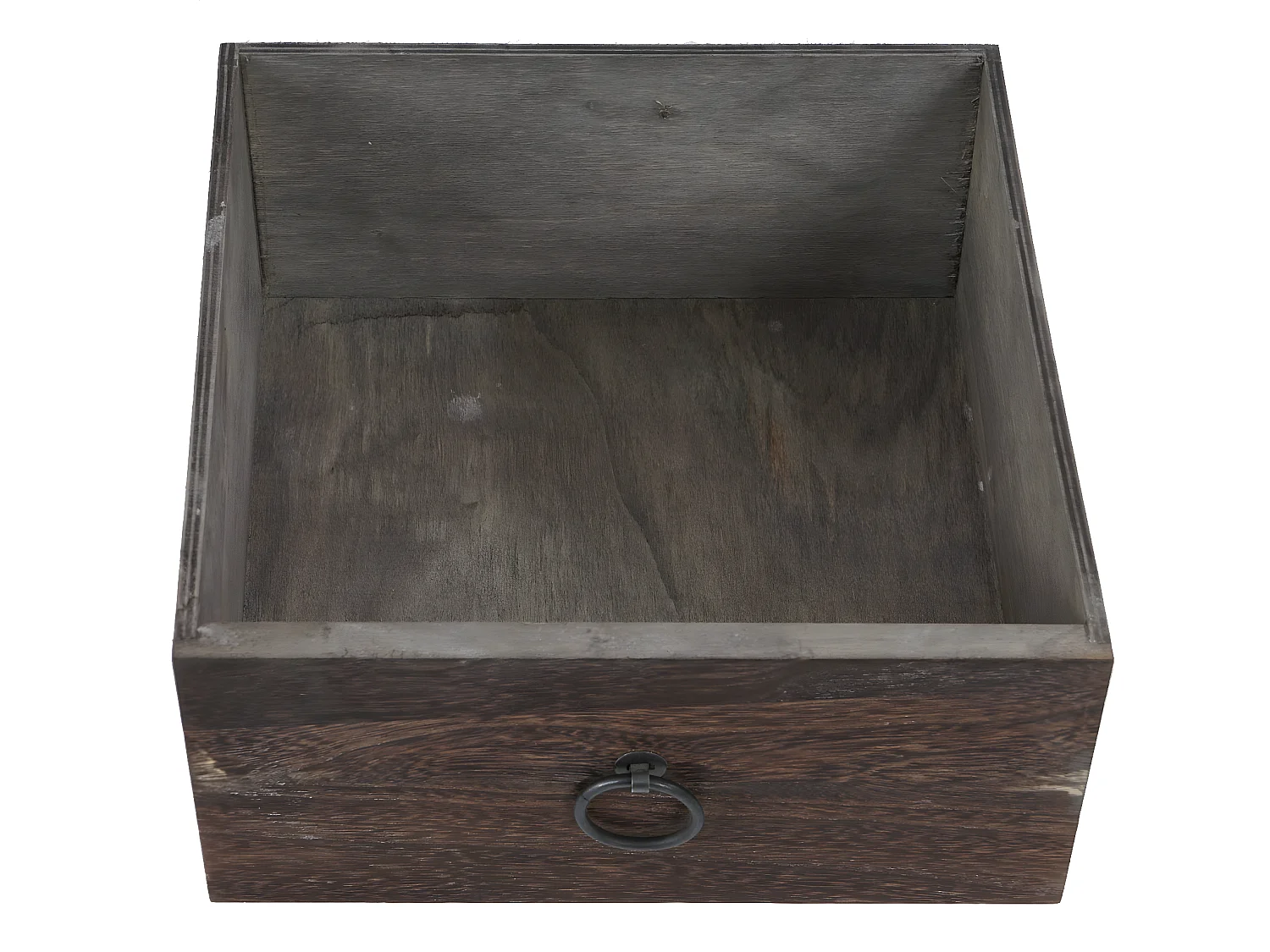 Commode Duran, commode à tiroirs, armoire, 4 tiroirs, style shabby, vintage 70x33x26cm - marron