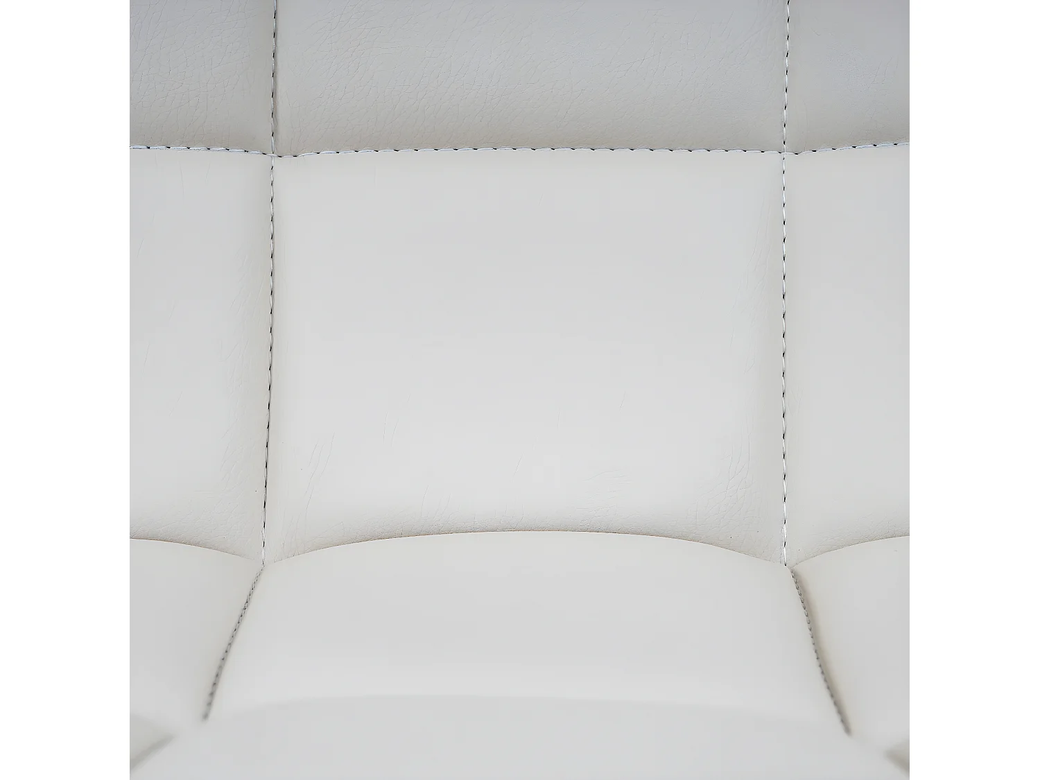 Lot de 2 chaises de séjour ou de salle à manger HWC-C41, style rétro, similicuir - crème