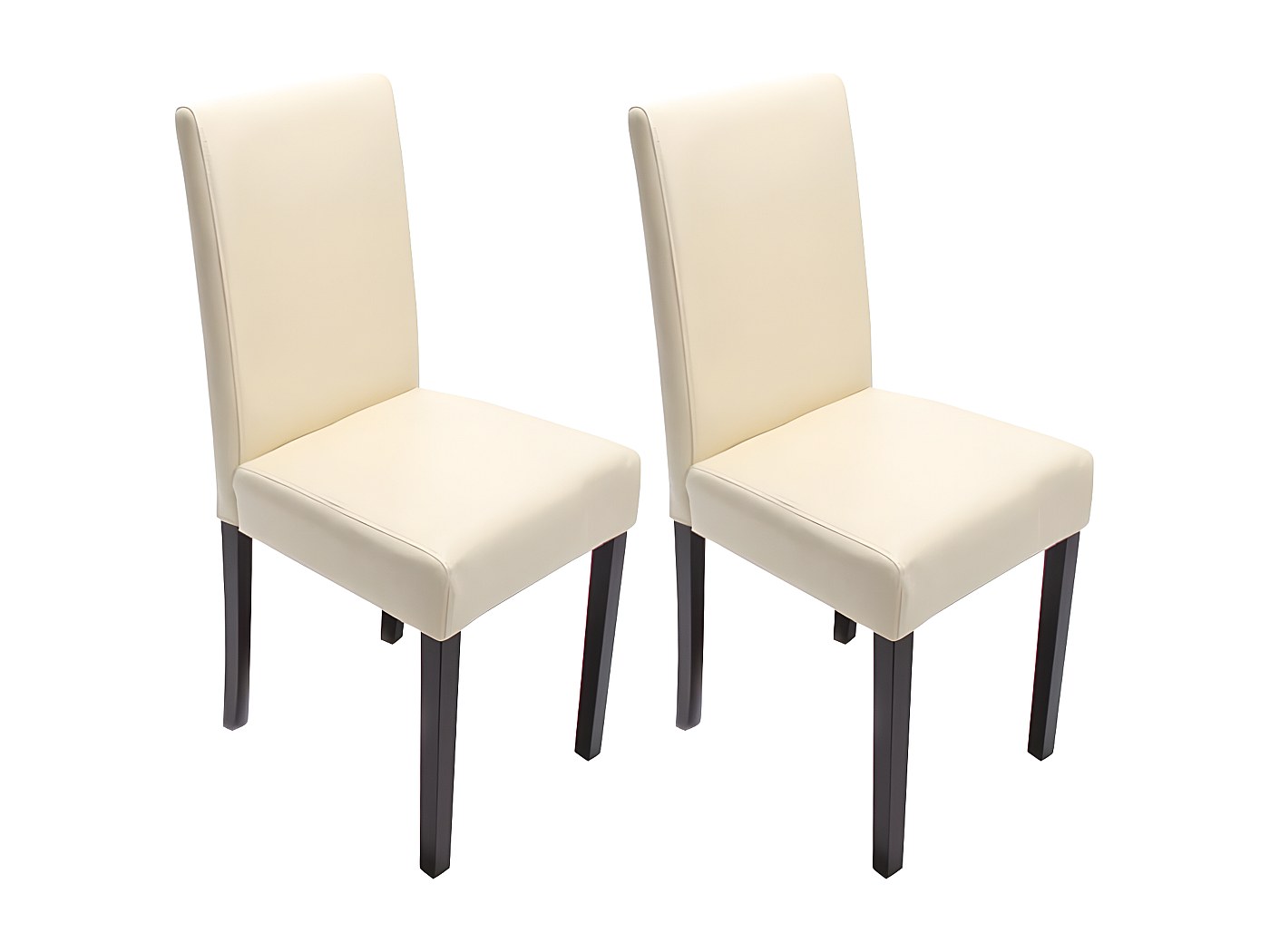 Set 2 Sedie Da Pranzo Velluto Nero COVELO - Foto 5