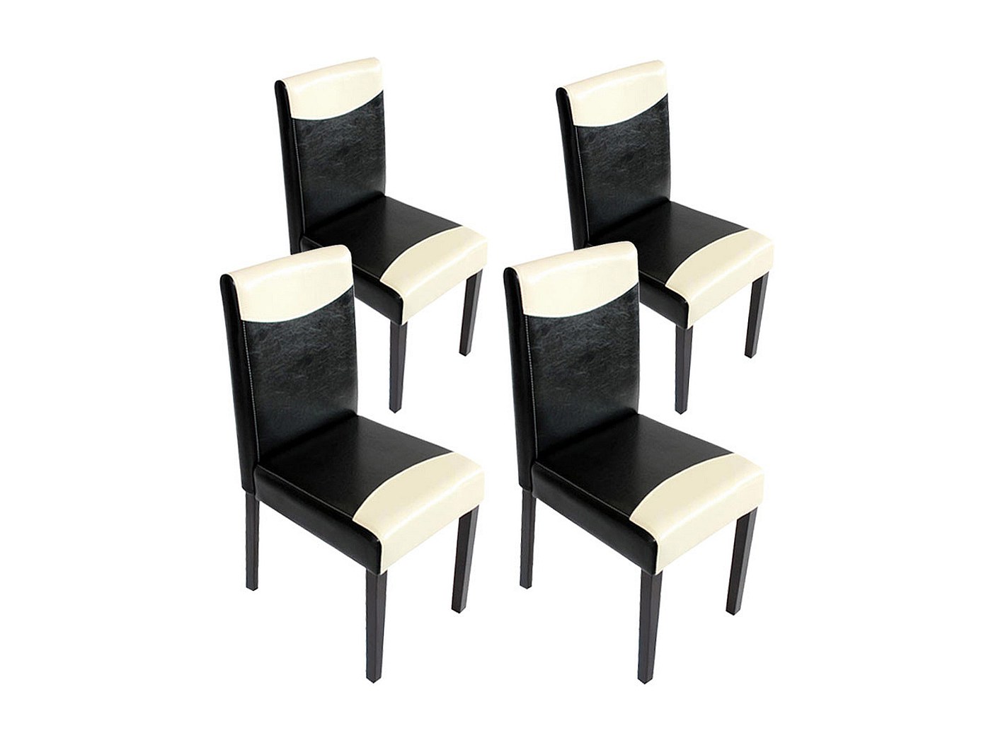 Set 2 Sedie Da Pranzo Velluto Nero COVELO - Foto 10