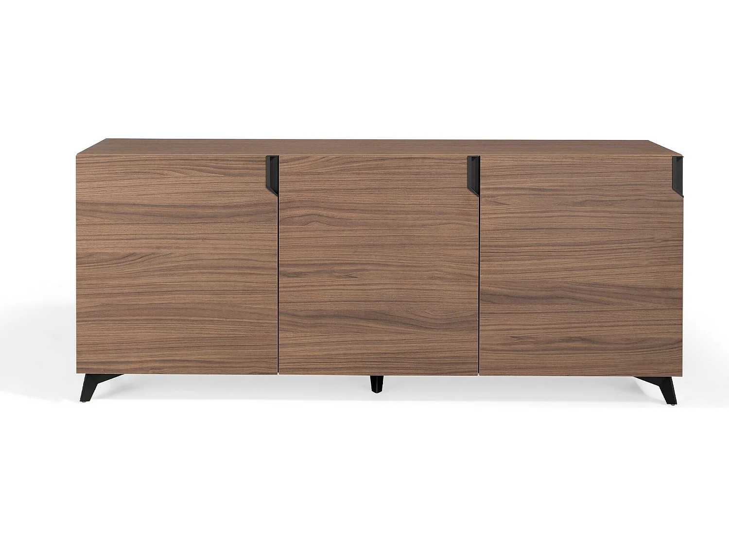 Aparador - MDF Nogal, 180x45x75 cm - OVER