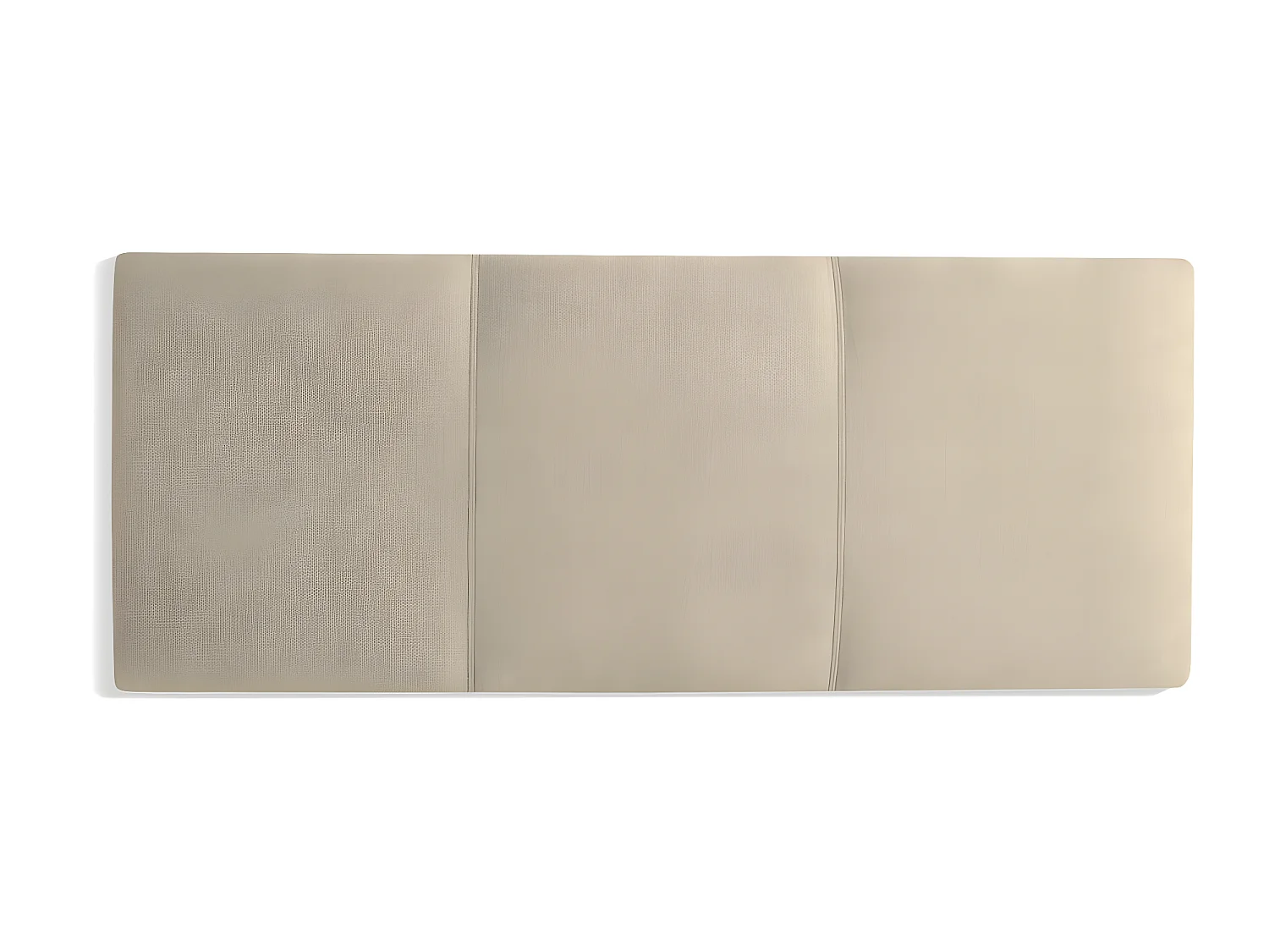 Cabecero de 150 cm - Tela Beige, 150x4x60 cm -  ANIKE