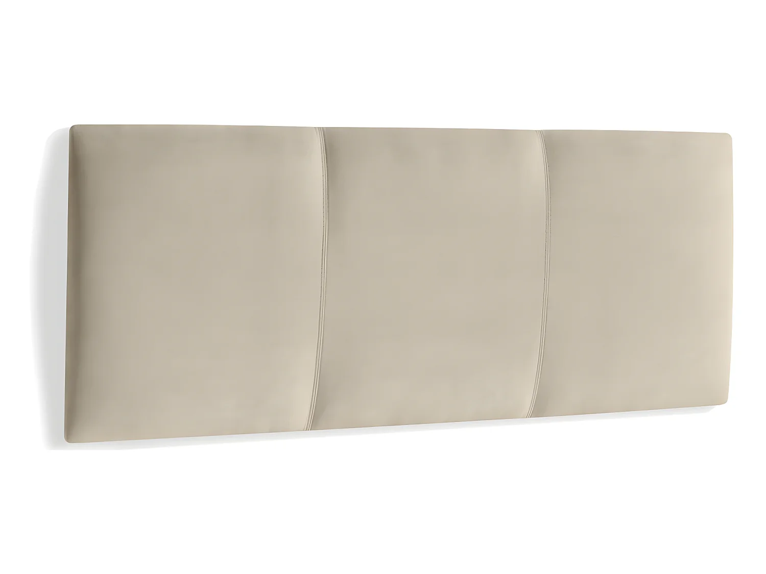 Cabecero de 150 cm - Tela Beige, 150x4x60 cm -  ANIKE