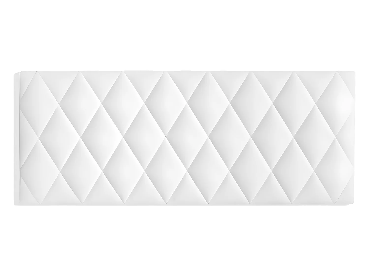 Cabecero de 150 cm - Polipiel Blanca, 150x3,5x60 cm -  CALOR