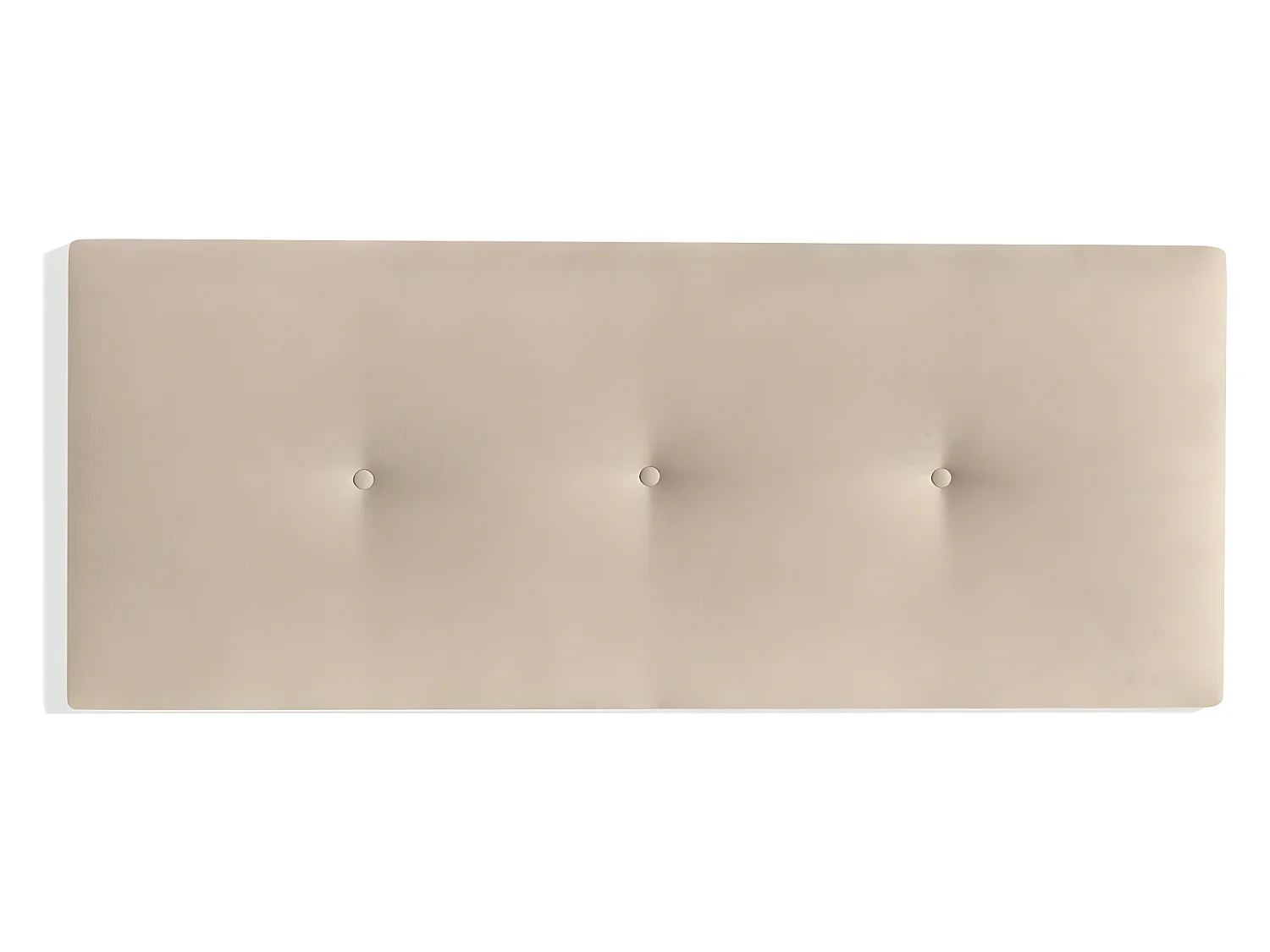 Cabecero de 160 cm - Tela Beige, 160x4x60 cm -  SUKLA