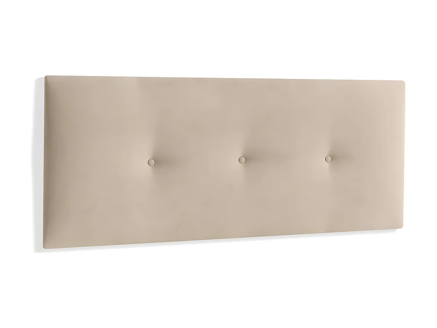Cabecero de 150 cm - Tela Beige, 150x4x60 cm -  SUKLA