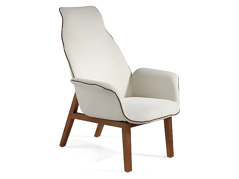 Sillón - Tela Beige, 78x92x106cm - CHESTER