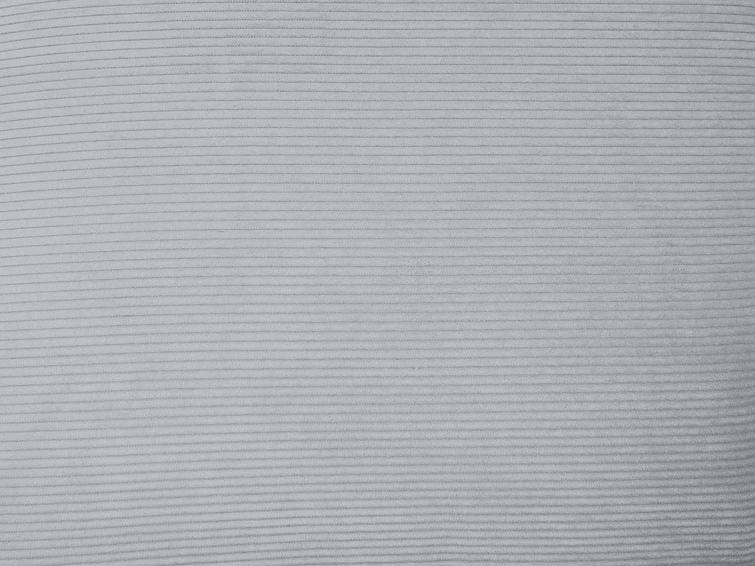 Divano in Velluto a coste sottili Grigio - Angolo a sinistra - NAEMIA di Maison Céphy