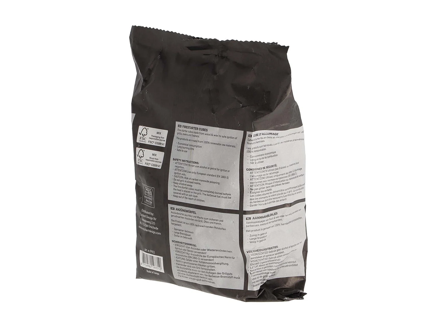 Cubes allume-feu 72 pièces (Lot de 3)