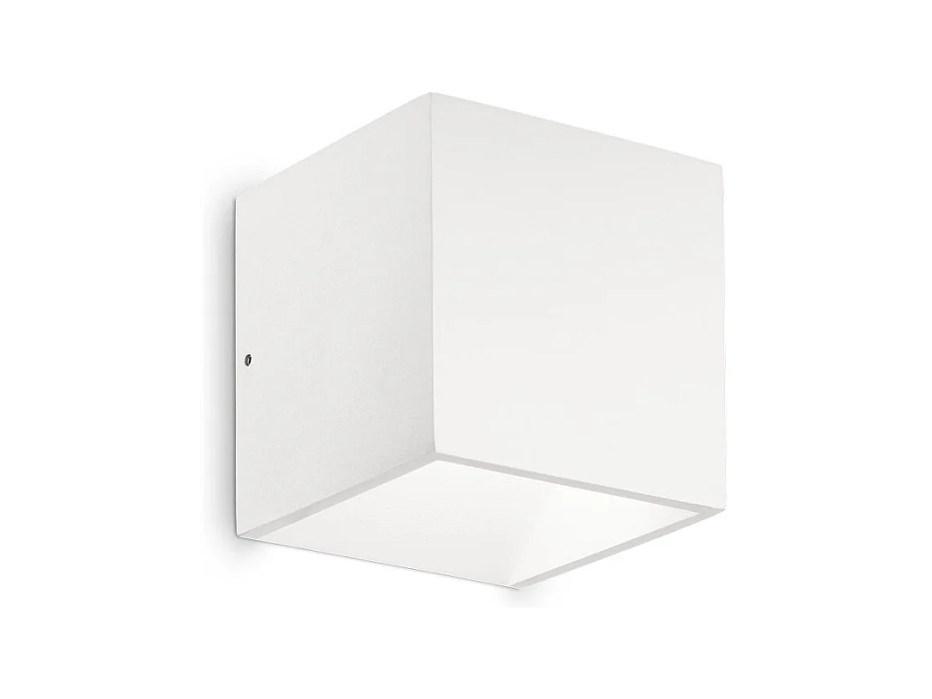 Ideal Lux Rubik Applique Murale Extérieure LED Up Down Blanc IP44