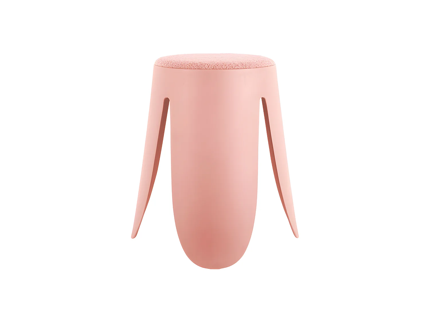 Savor - Tabouret en plastique H46cm - Rose