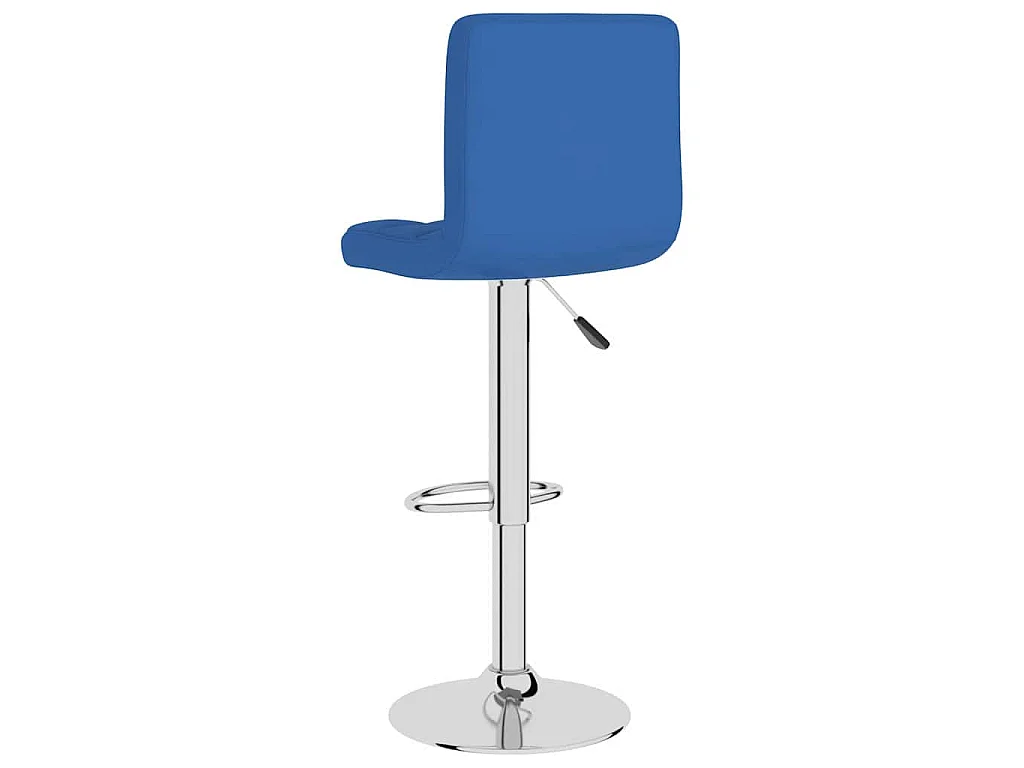 Barkrukken 2 st stof blauw