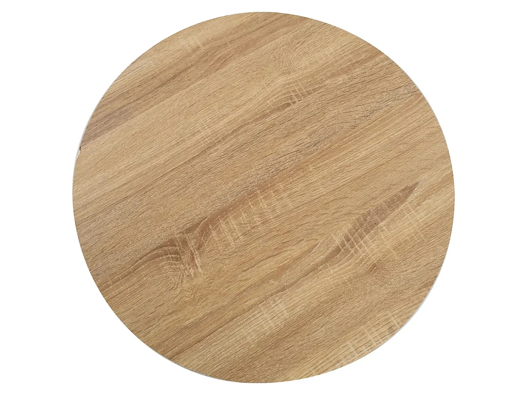 Table de bistro Marron clair 80 cm MDF