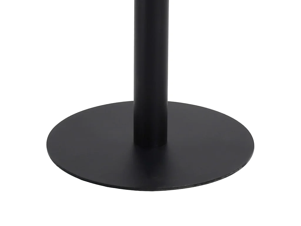 Table de bistro marron clair 80x80 cm MDF