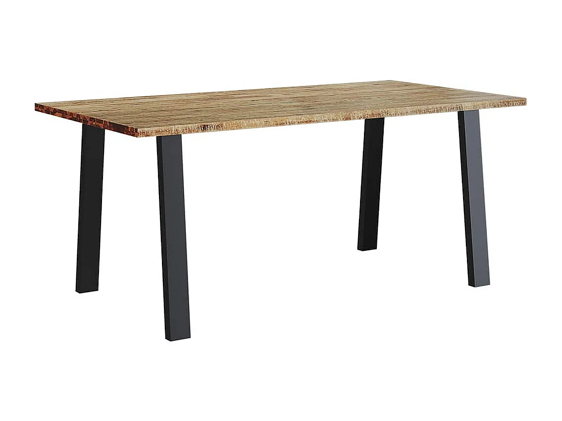 Tavolo da Pranzo 150x90x75 cm in Legno Massello di Acacia