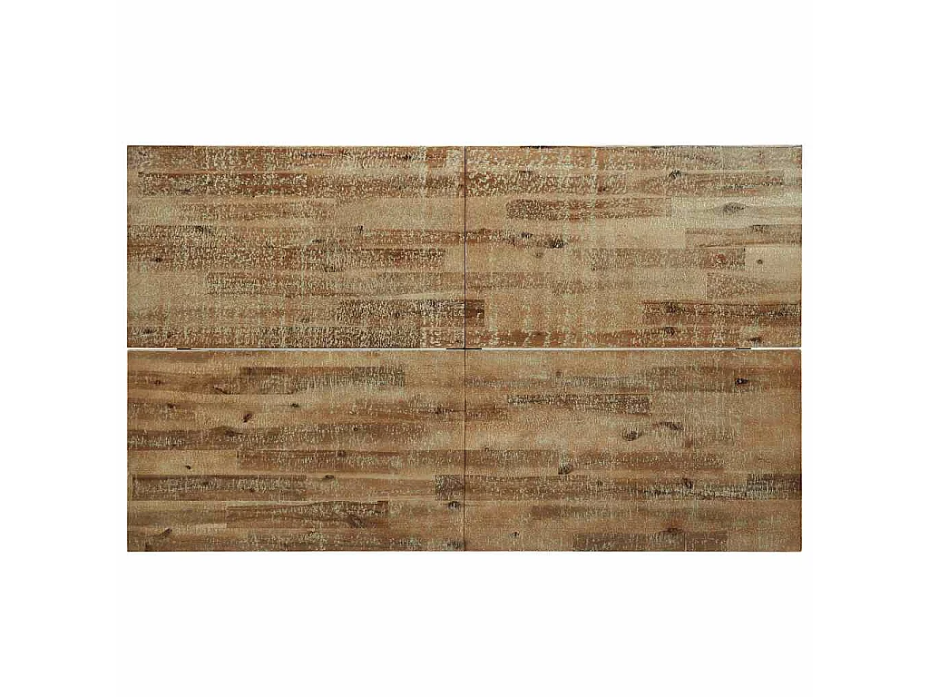 Tavolo da Pranzo 150x90x75 cm in Legno Massello di Acacia