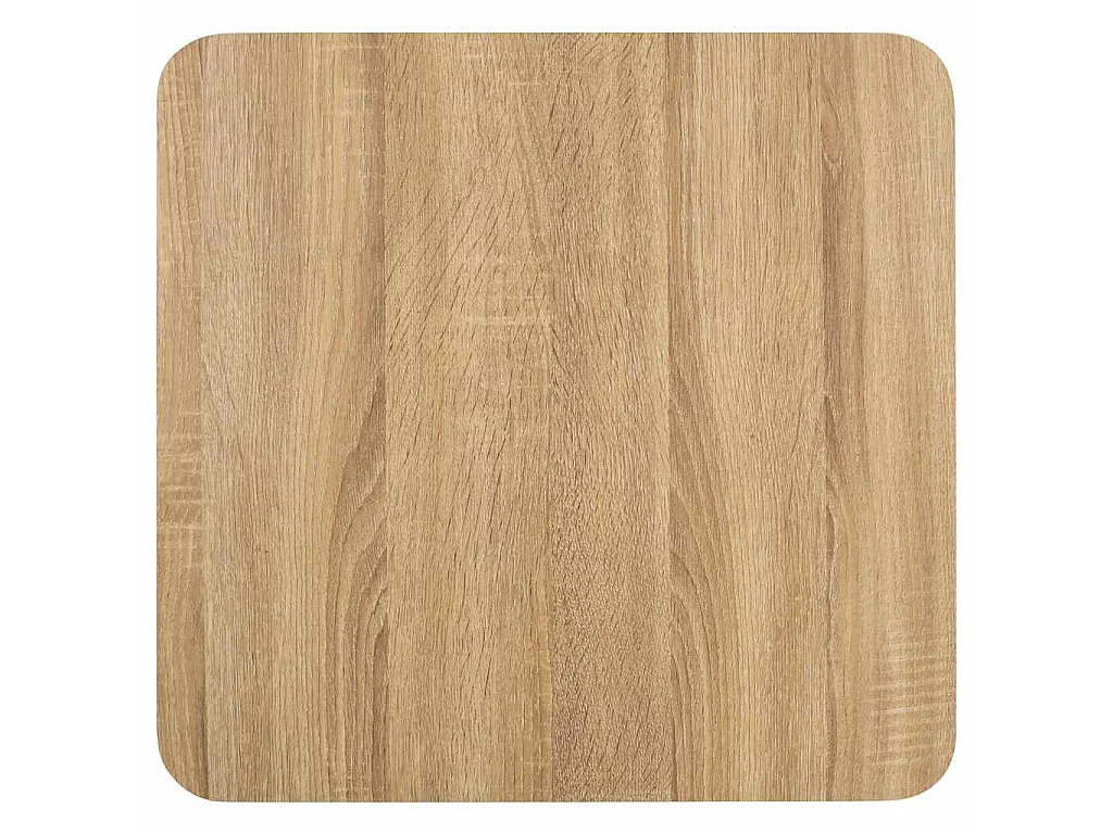 Bistrotisch Hellbraun 50x50 cm MDF