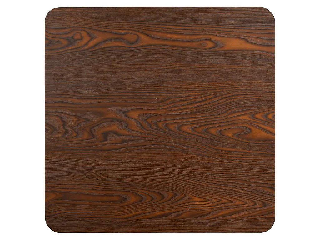 Bistrotisch Dunkelbraun 60x60 cm MDF