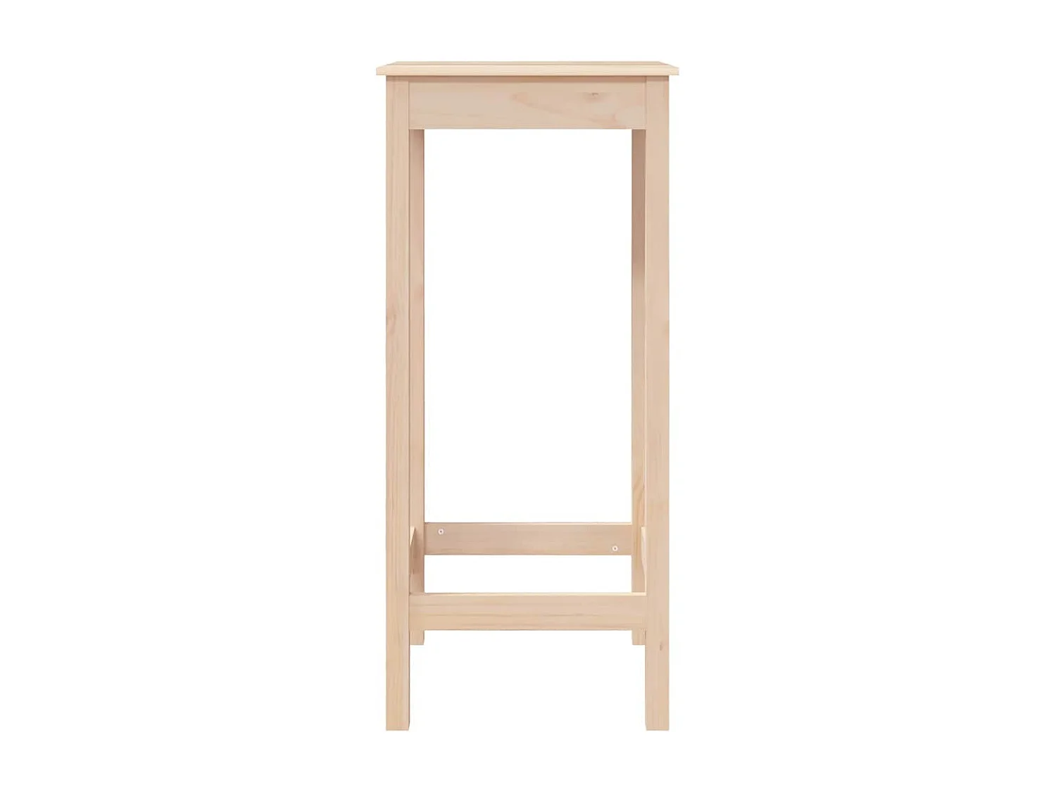 Table de bar 50x50x110 cm bois massif de pin