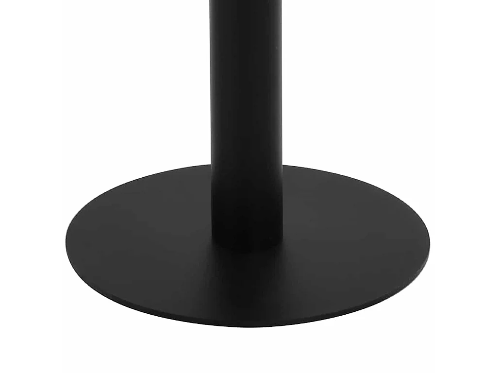 Table de bistro marron clair 50x50 cm MDF
