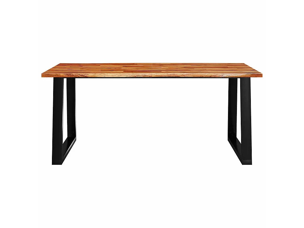 Esstisch Baumkante 180x90x75 cm Massivholz Akazie