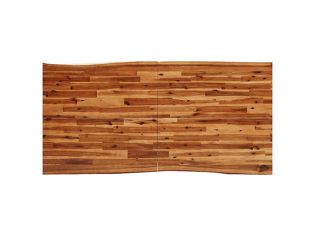 Esstisch Baumkante 180x90x75 cm Massivholz Akazie