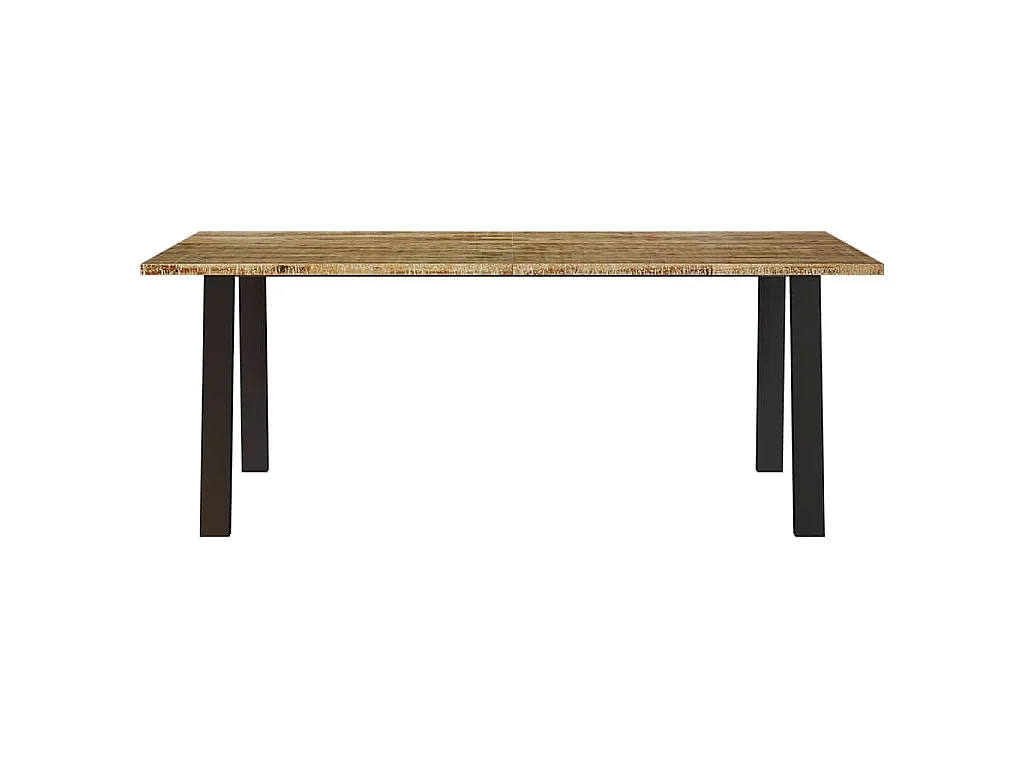 Table à manger 200x90x75 cm bois d'acacia solide