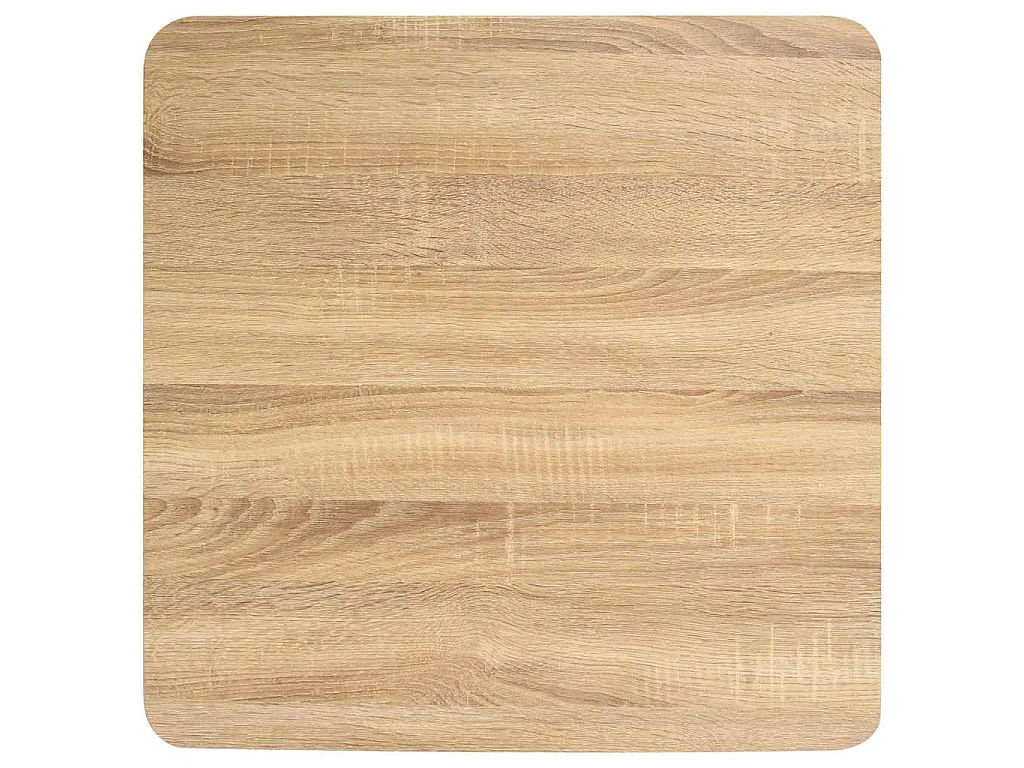 Bistrotafel 60x60 cm MDF lichtbruin