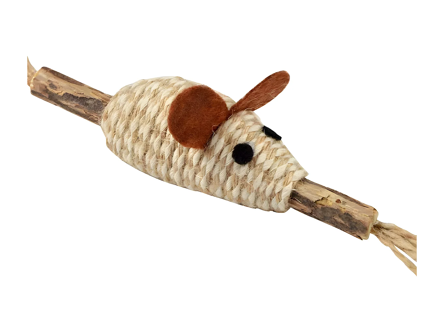 Jouet Souris pour Chat "Matatabi" 12cm Naturel