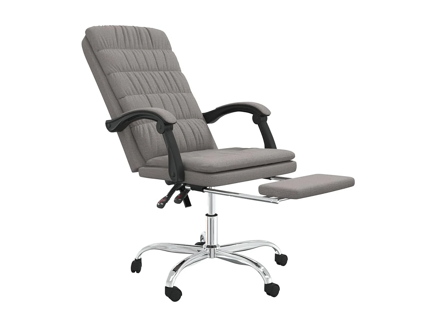 Fauteuil inclinable de bureau Taupe Tissu