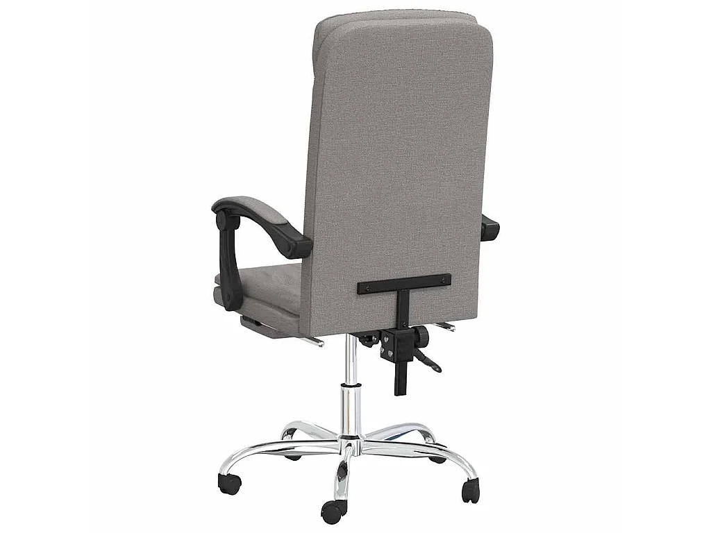 Fauteuil inclinable de bureau Taupe Tissu