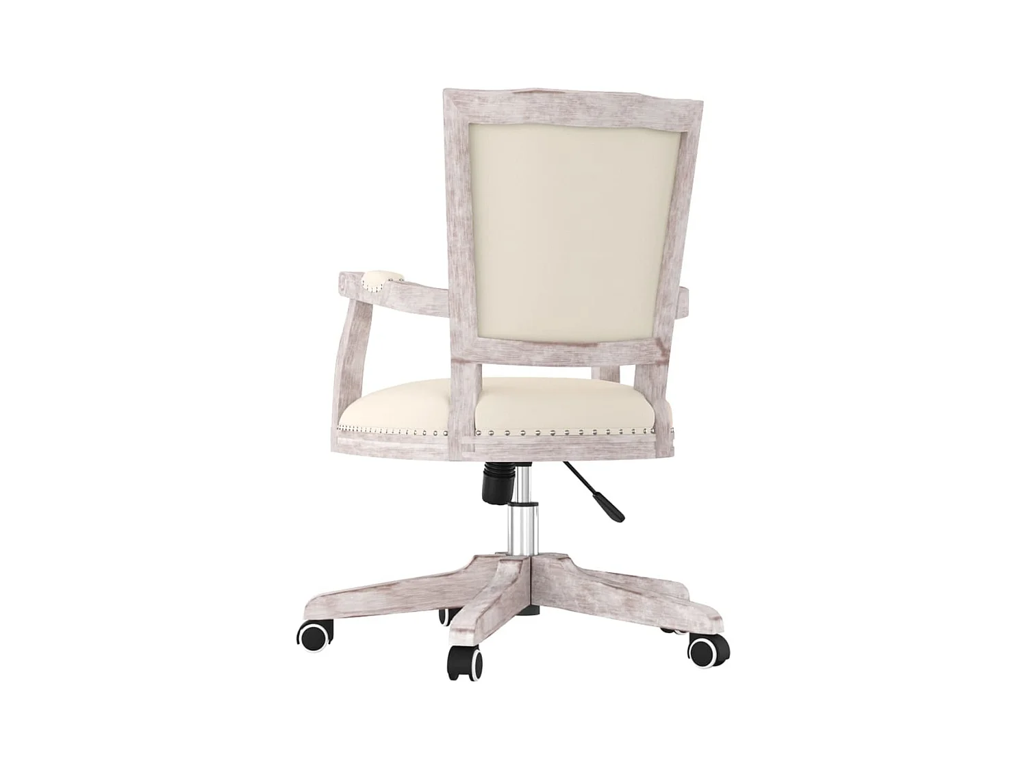 Silla de oficina giratoria de lino