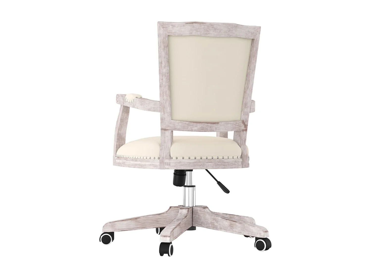 Chaise de bureau pivotante lin