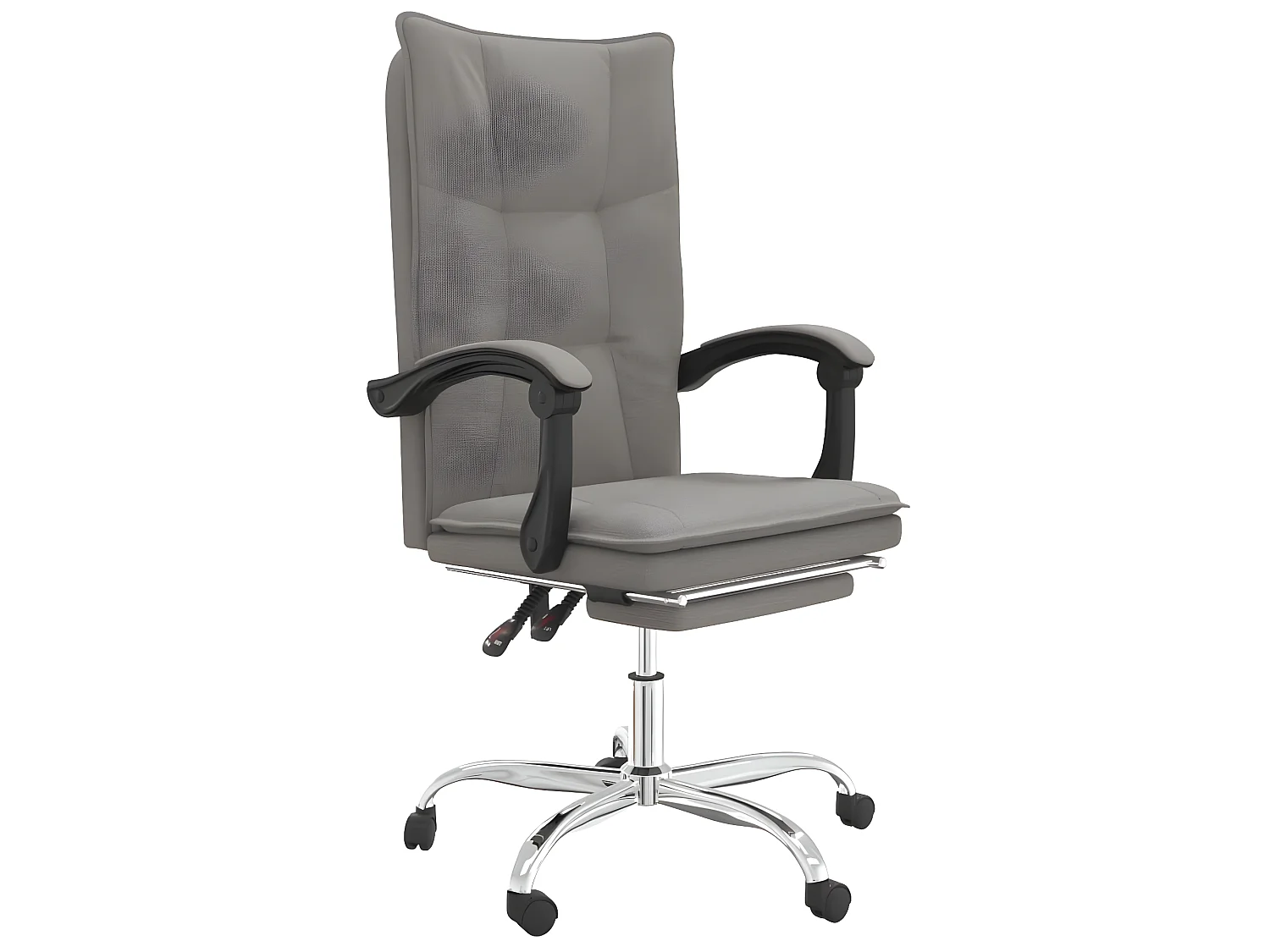 Fauteuil inclinable de bureau Taupe Tissu