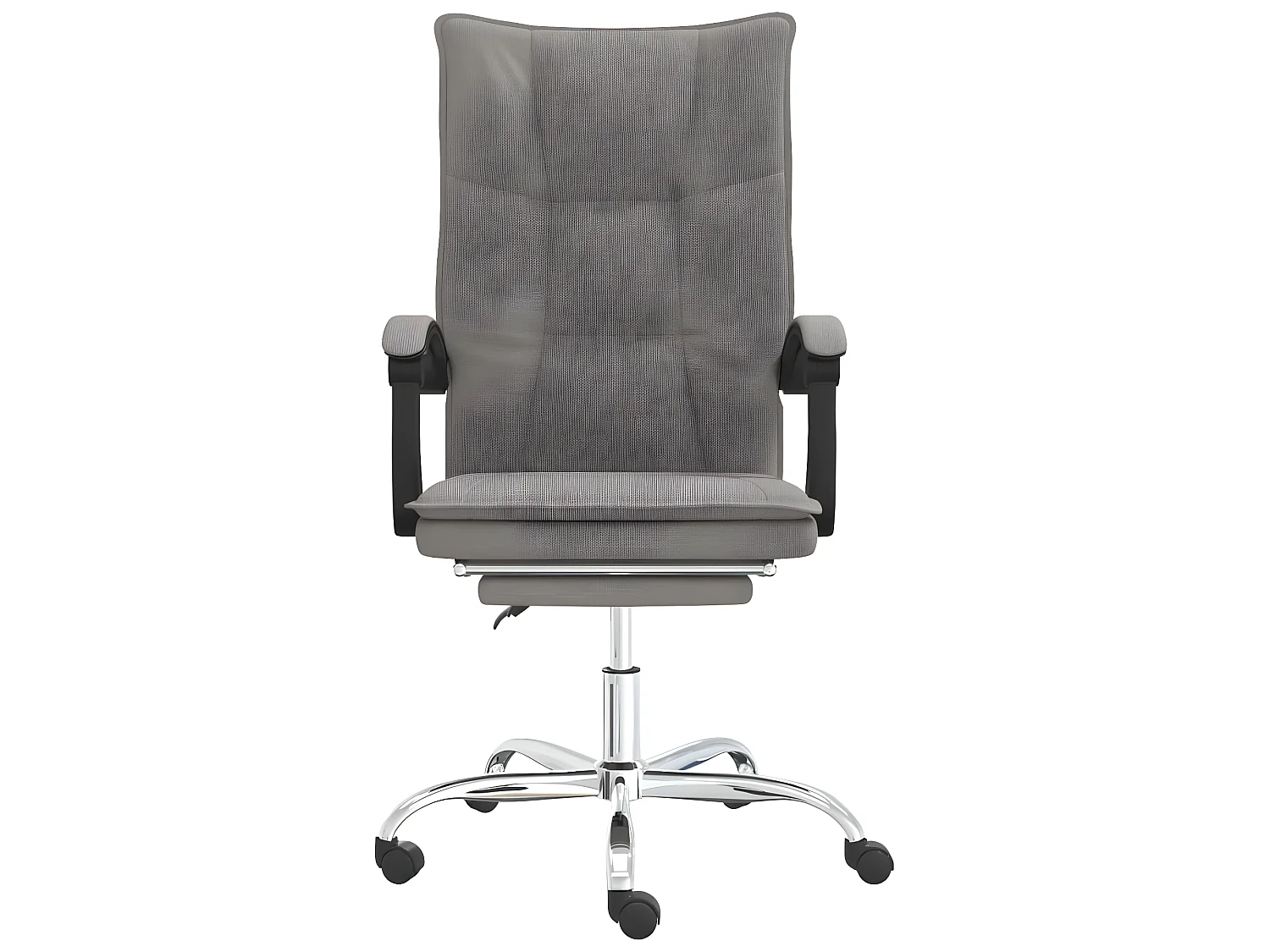 Fauteuil inclinable de bureau Taupe Tissu