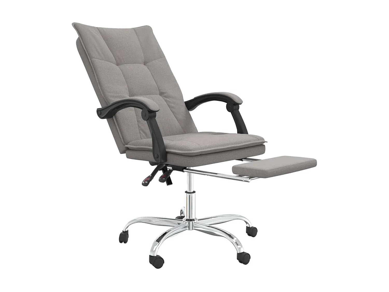 Fauteuil inclinable de bureau Taupe Tissu