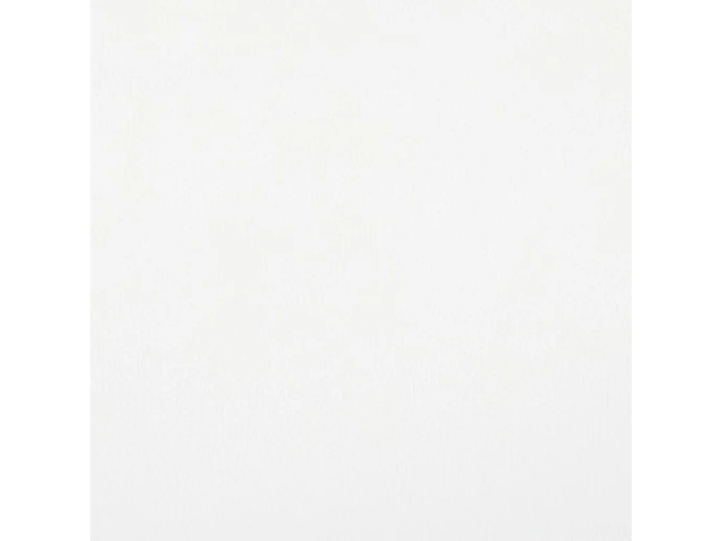 Cadeira de escritório giratória em couro artificial branco