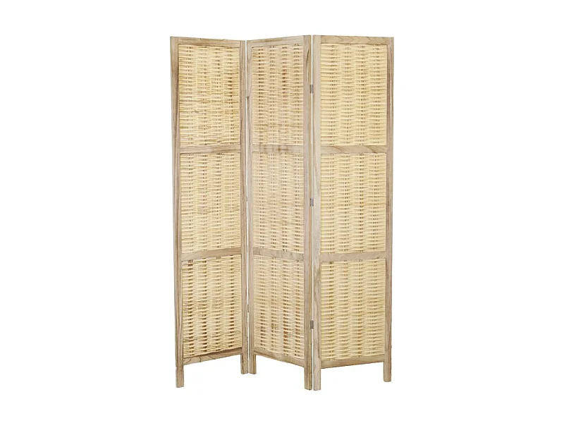 Paravent 3 pans en pin