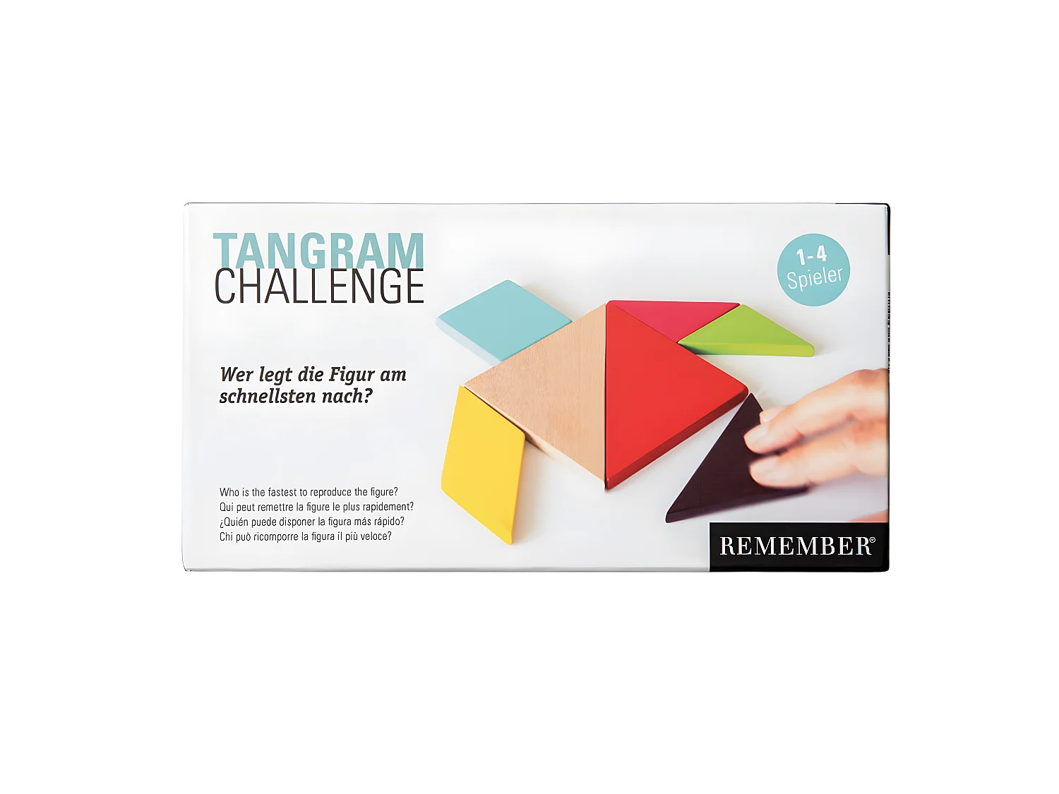 Jeu de Tangram Multicolore  Remember