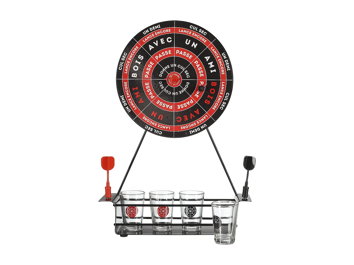 Trink-/Dartspiel (Scheibe mitgeliefert)