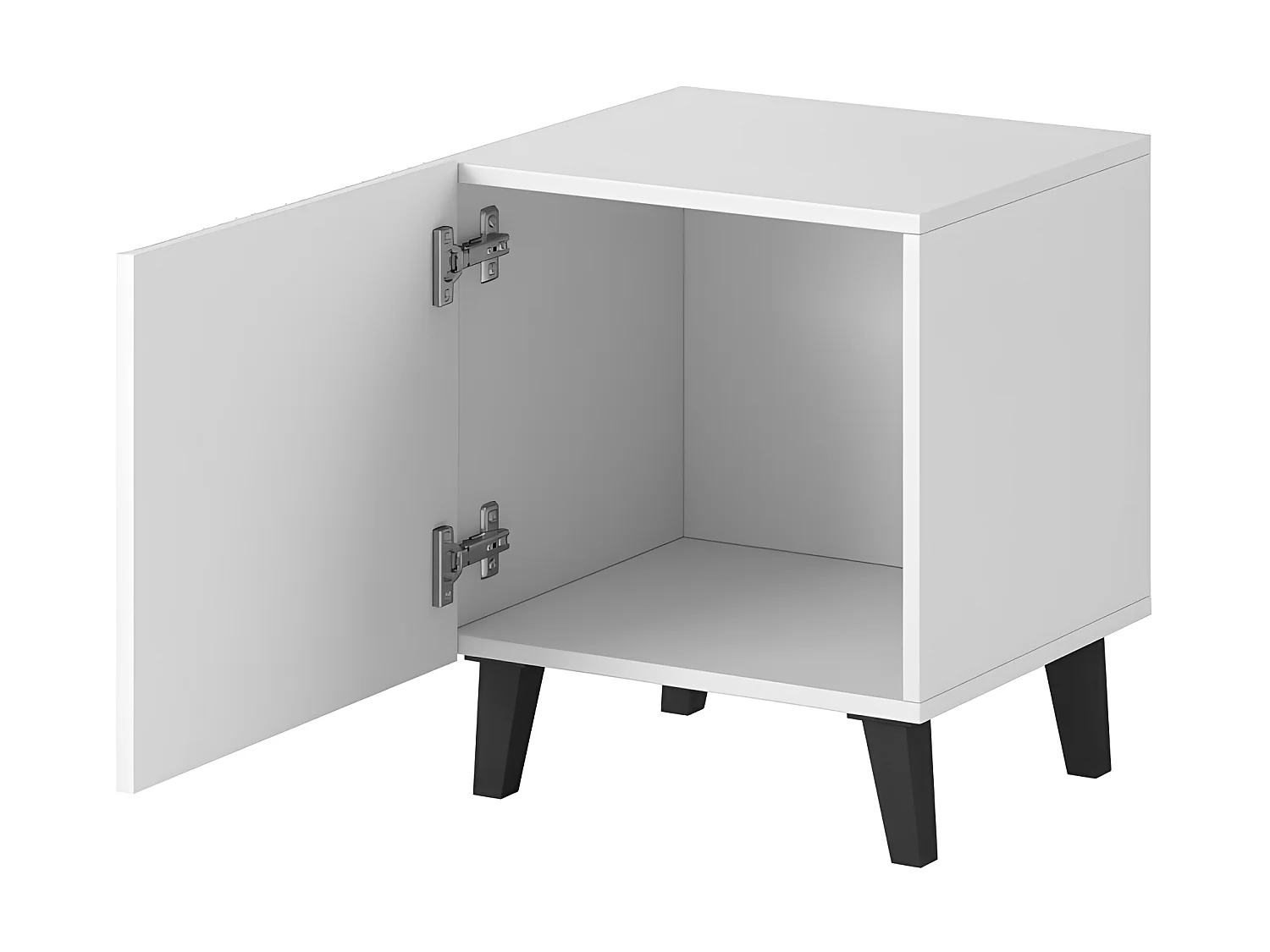 Table de chevet Set de 2x PALACE 45x51x40 cm Noir  de haute qualité