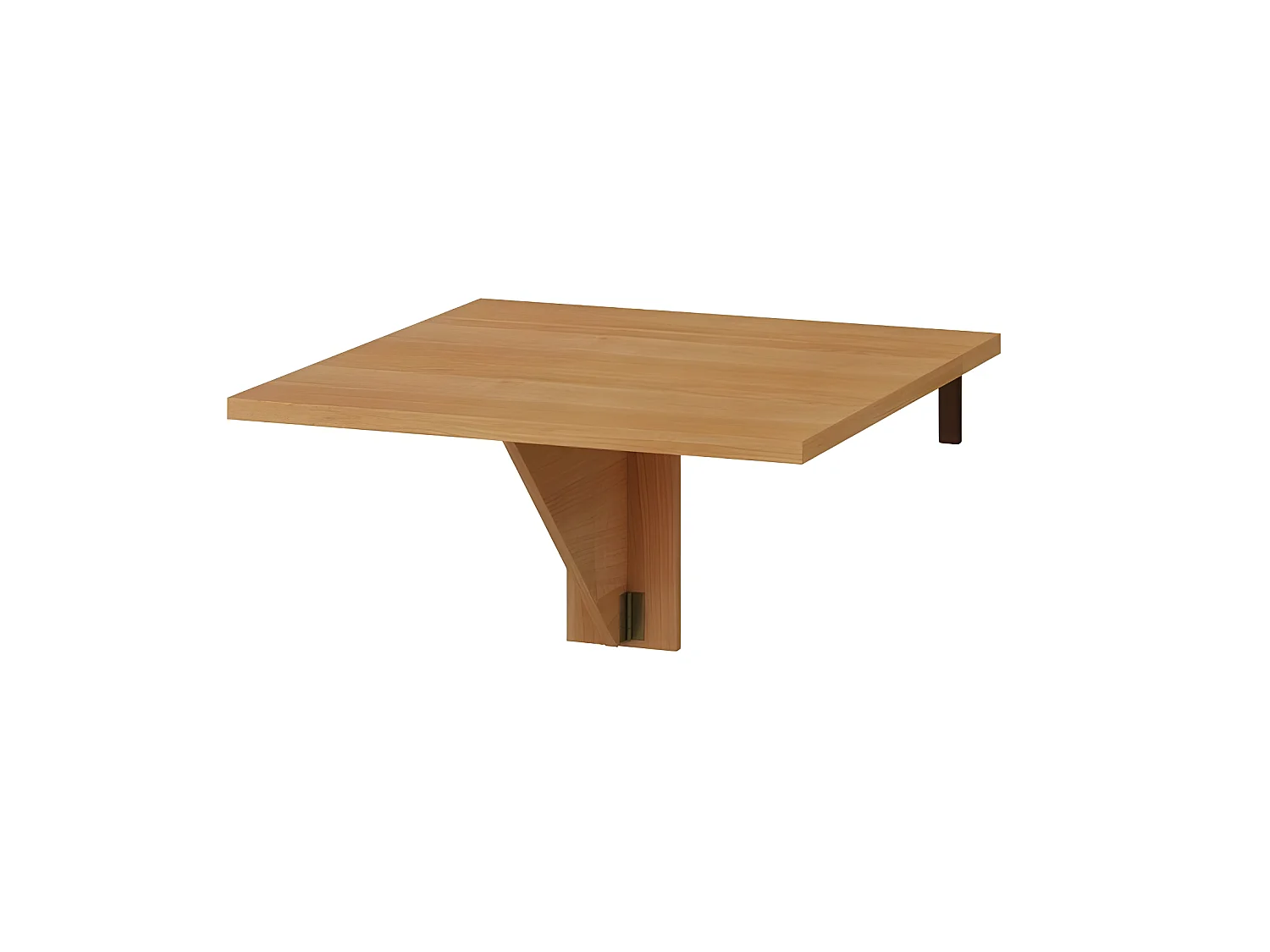 Table murale pliable étagère rabattable 70x70 Aulne Modèle: HOMNI 7 Table pliante