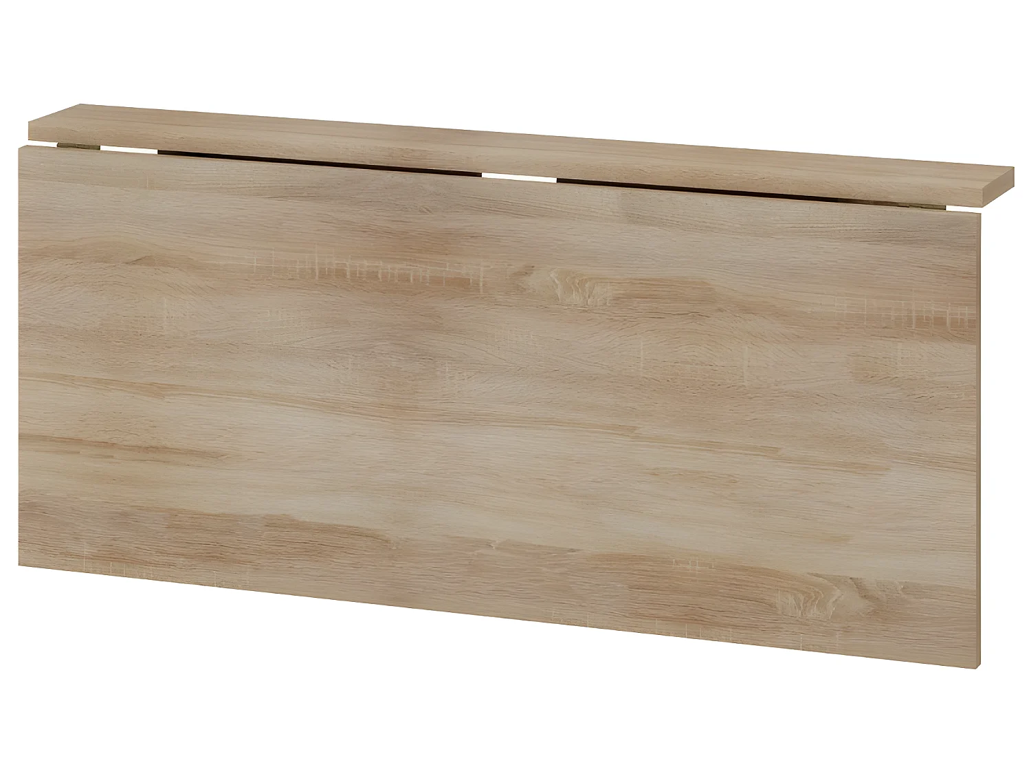 Table murale pliable étagère rabattable 130x70 Chêne Sonoma Modèle: HOMNI 9 Table pliante