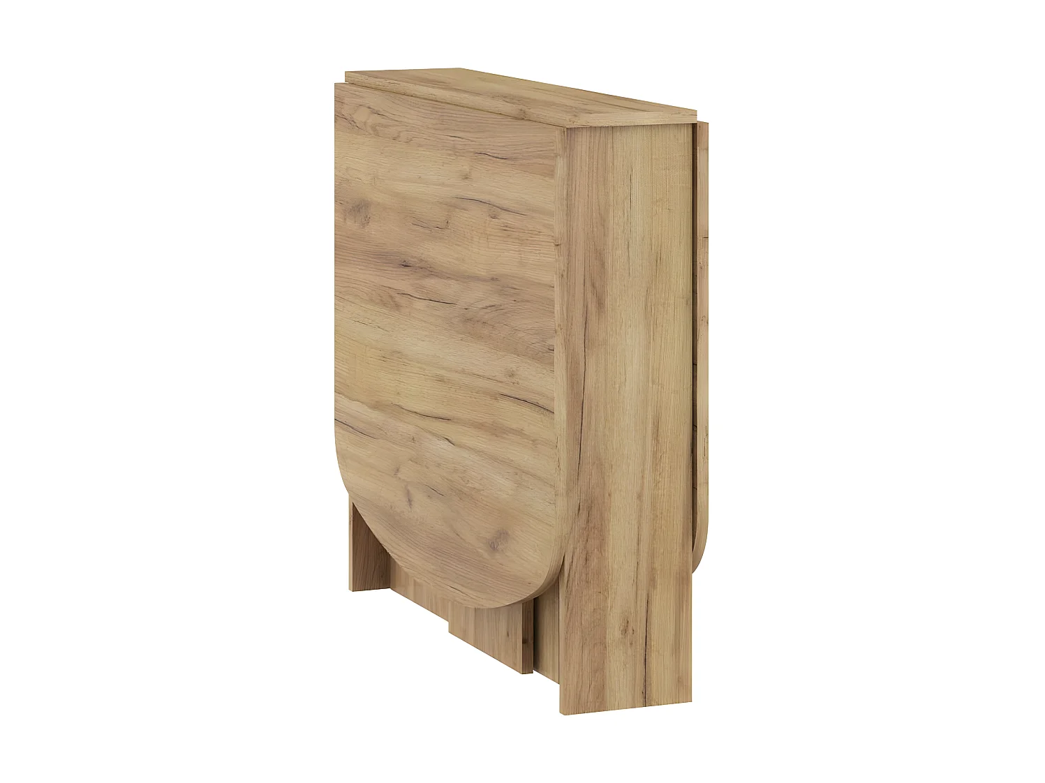 Table à manger ovale pliante couleur Or Artisan 150x80cm modèle:HOMNI 2 Table pliable papillon