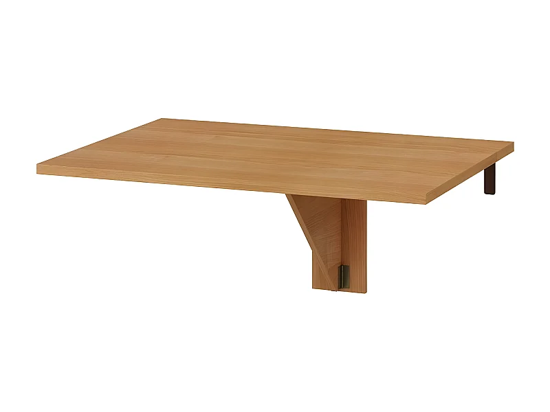 Table murale pliable étagère rabattable 100x70 Aulne Modèle: HOMNI 8 Table pliante