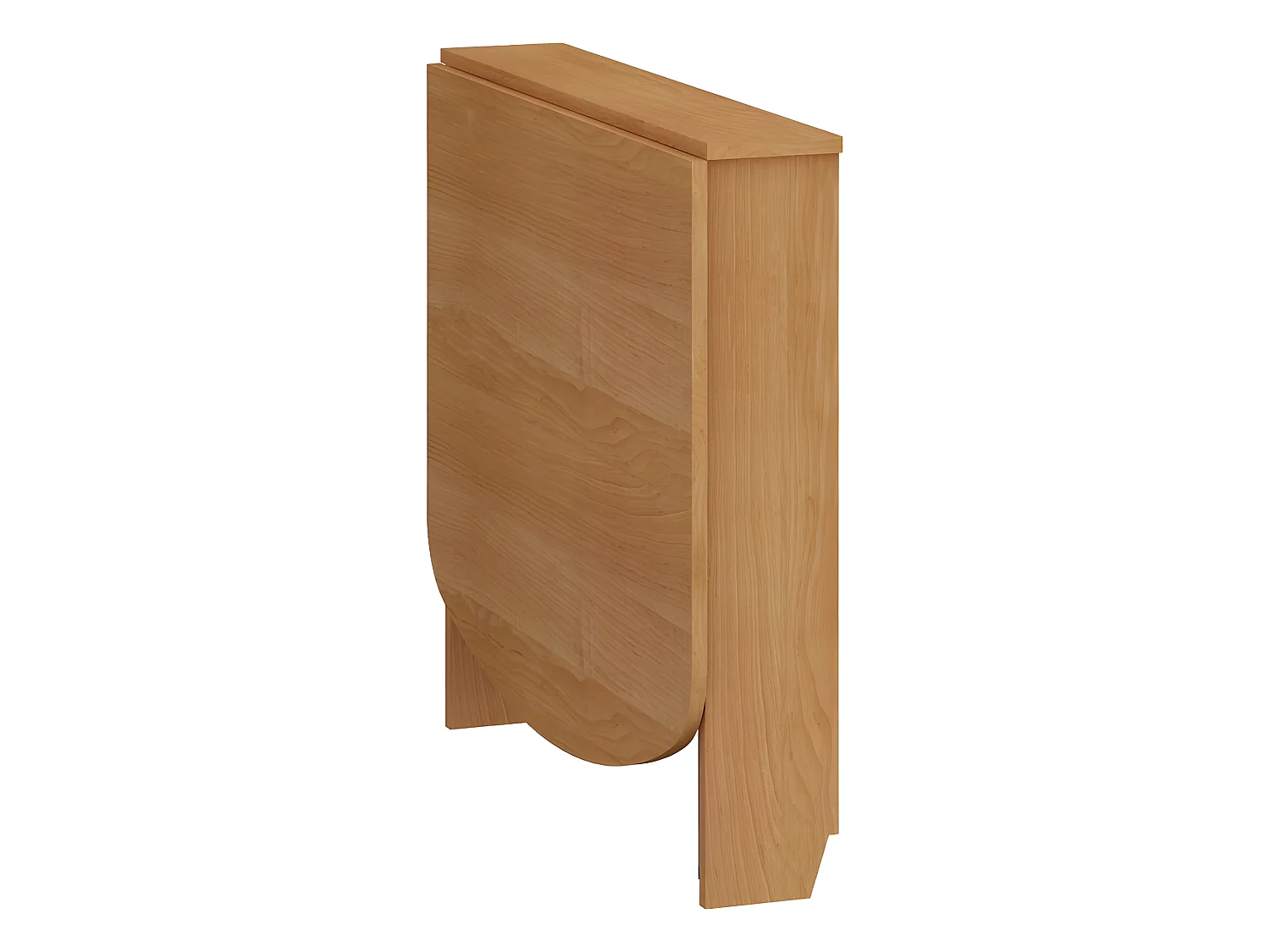 Table à manger semi-ovale pliante Aulne 81x80cm modèle:HOMNI 6 Table pliable papillon