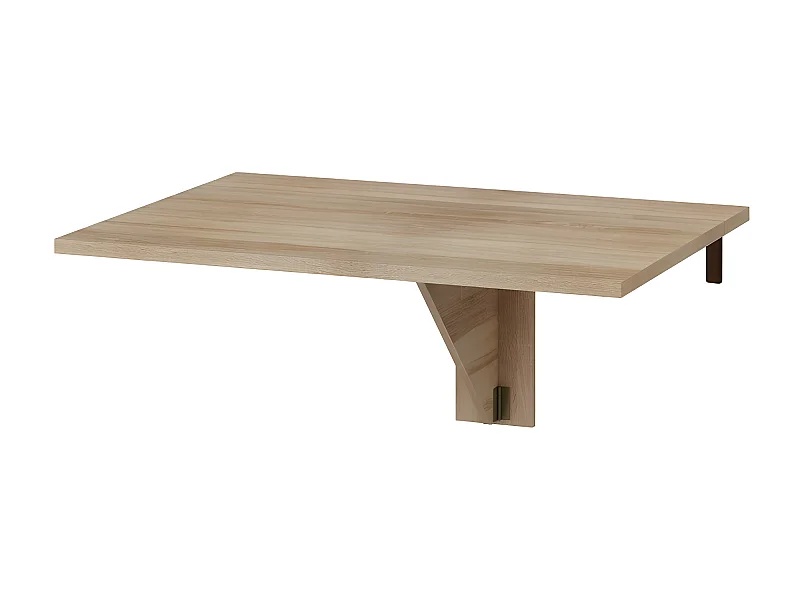 Table murale pliable étagère rabattable 100x70 Chêne Sonoma Modèle: HOMNI 8 Table pliante