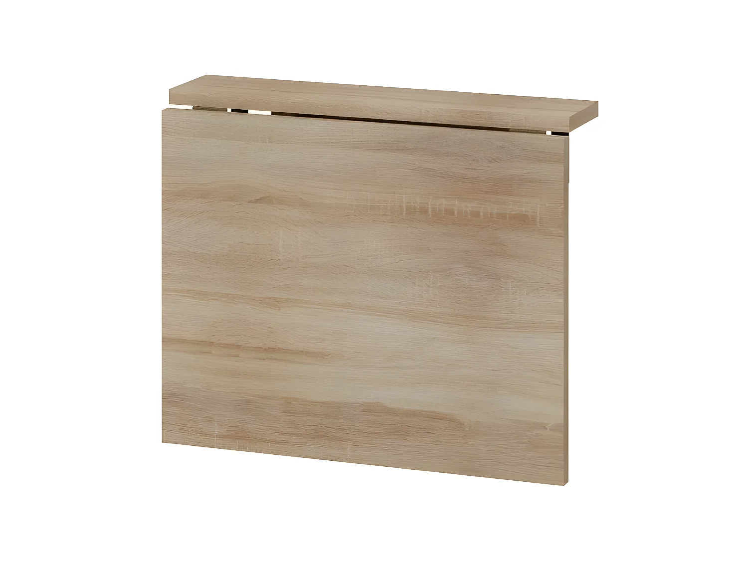 Table murale pliable étagère rabattable 70x70 Chêne Sonoma Modèle: HOMNI 7 Table pliante