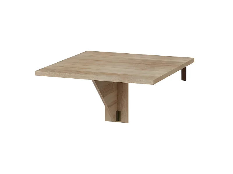 Table murale pliable étagère rabattable 70x70 Chêne Sonoma Modèle: HOMNI 7 Table pliante