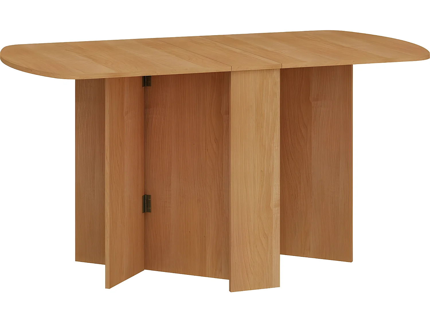Table à manger ovale pliante Aulne 150x80cm modèle:HOMNI 2 Table pliable papillon